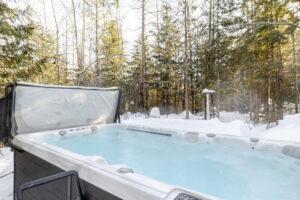 go for a swim in private