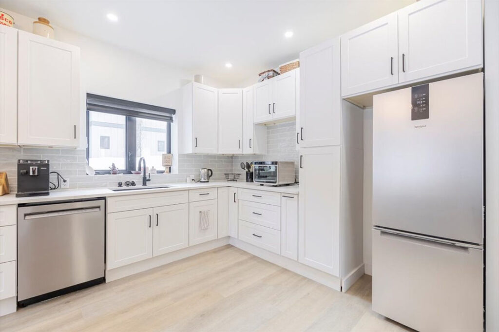 Basement Kitchen with lots of storage